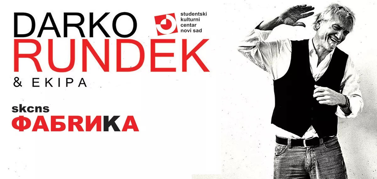 Koncert Rundek & Ekipa u SKCNS Fabrici