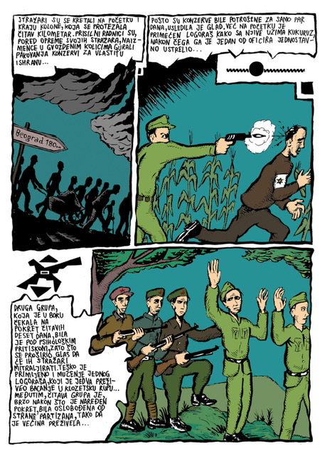 Objavljena je strip-knjiga Aleksandra Zografa „Priče iz Drugog rata"