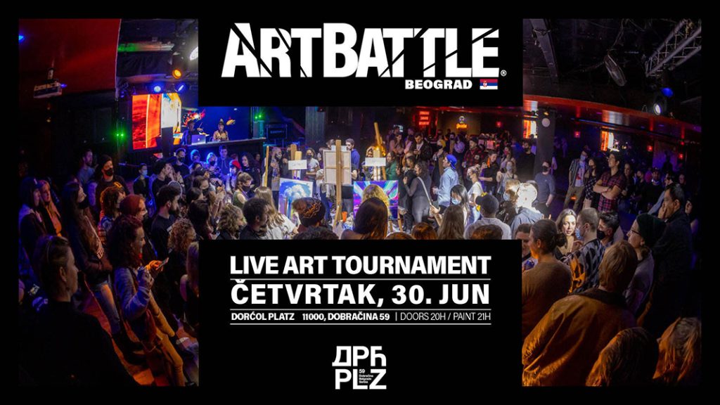 Art Battle: Kada je bitka, neka bude umetnička!