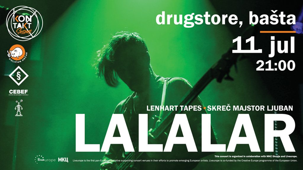 KONTAKT sessions u klubu Drugstore: LALALAR prvi put u Beogradu