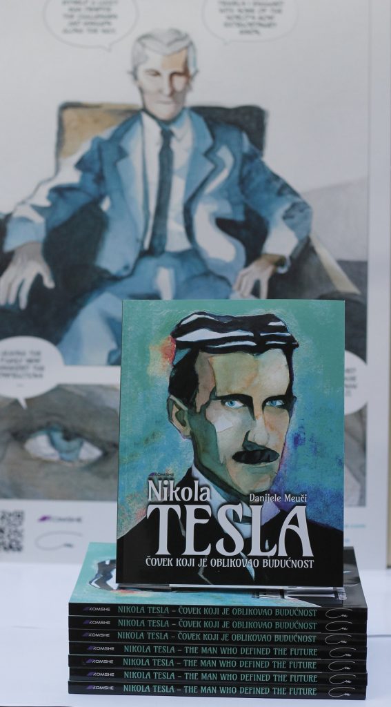 Izložba i promocija grafičkog romana „Tesla - čovek koji je oblikovao budućnost"