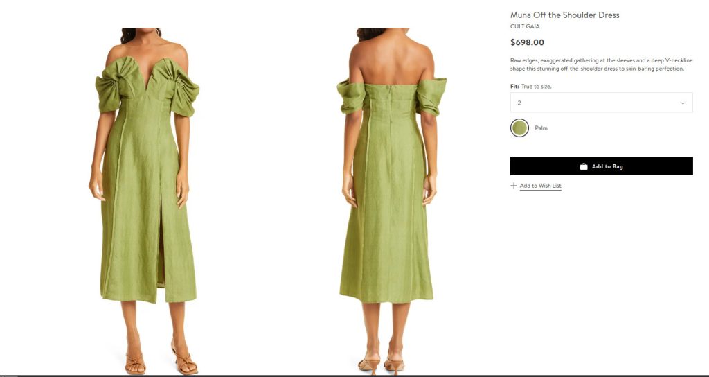 Zelena haljina Ane Ivanović je sinonim za leto 2022: Otkrivamo odakle je i koliko košta