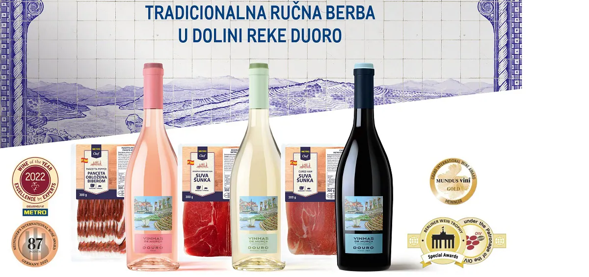 Savršen spoj ukusa - vino i šunka