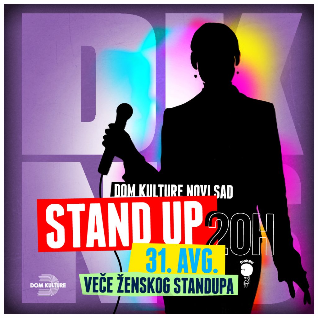 Žensko stand up veče, prvi put u Novom Sadu 31. avgusta