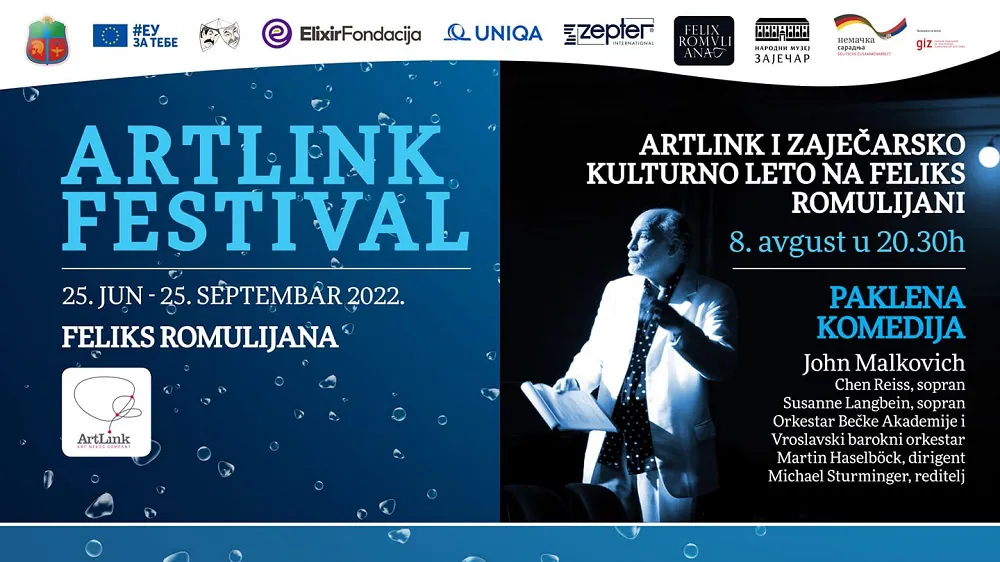 Džon Malkovič na Feliks Romulijani izvodi predstavu „Paklena komedija“