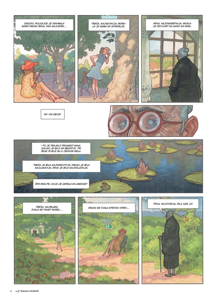 Kritika grafičkog romana „Crni lokvanji": Ubistvo slikano impresionističkom četkicom