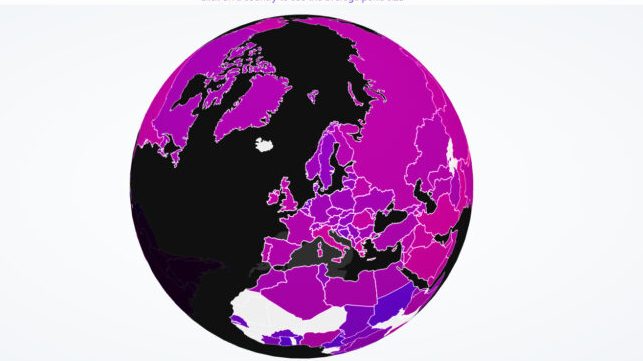 Koliki nam je zaista nacionalni ponos: Mapa otkriva prosečnu obdarenost muškaraca sveta