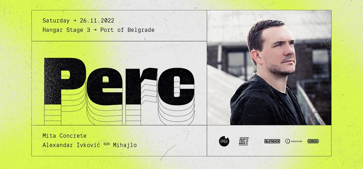 Britanski tehno veteran Perc nastupa ove subote u Beogradu
