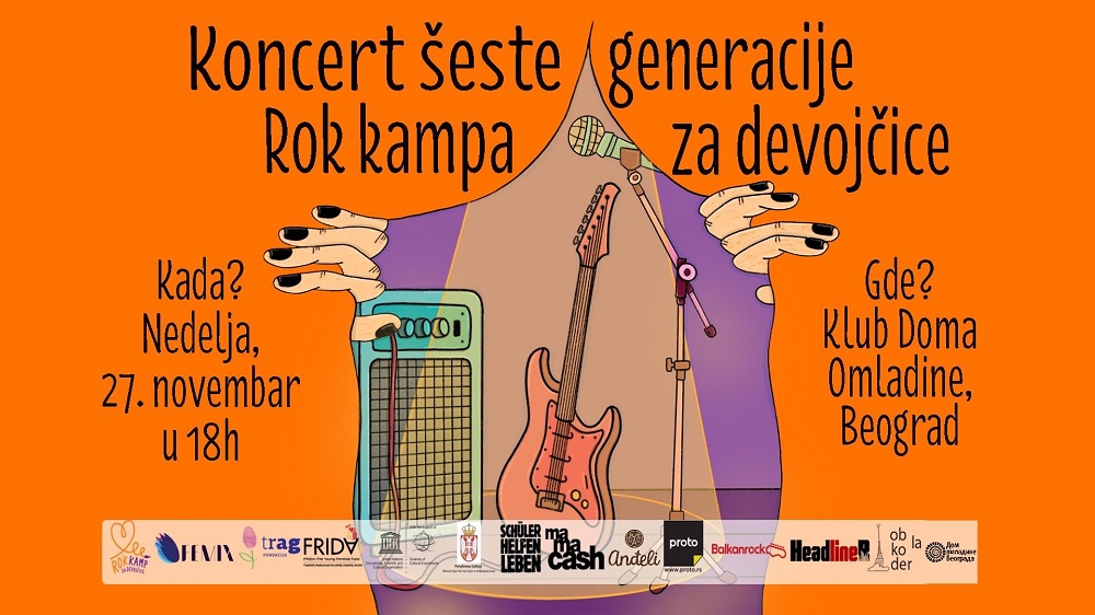 Najmlađe rokerke zakazale susret sa beogradskom publikom