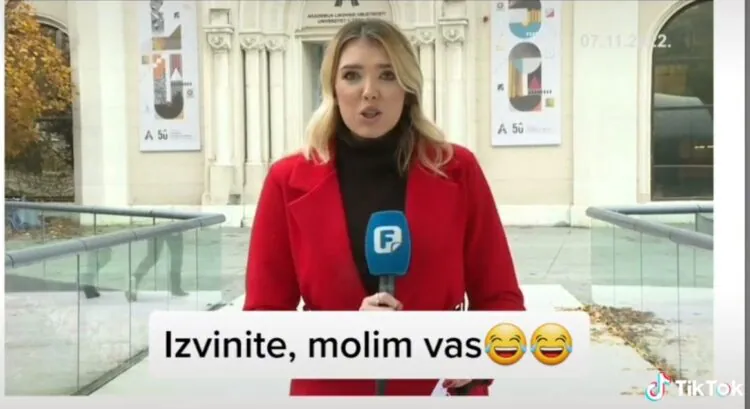 Voditeljku u Sarajevu usred programa udario čovek: Njena reakcija viralna na mrežama