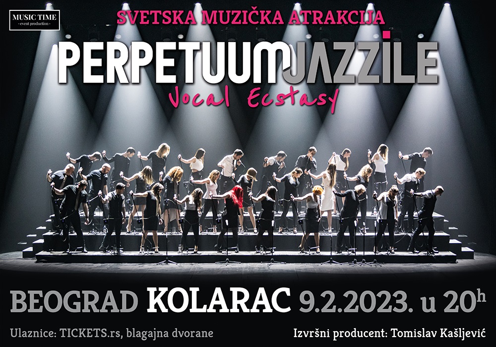 Svetska muzička senzacija Perpetuum Jazzile u Beogradu