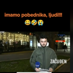 Reporter u Novom Sadu se zbunio, zanemeo, ali je postao i viralan na društvenim mrežama
