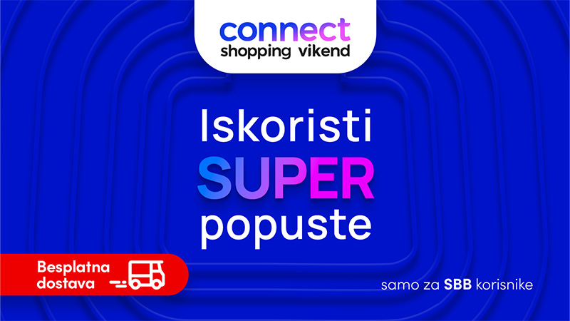 <strong>Vreme je za praznični Connect Shopping vikend</strong>