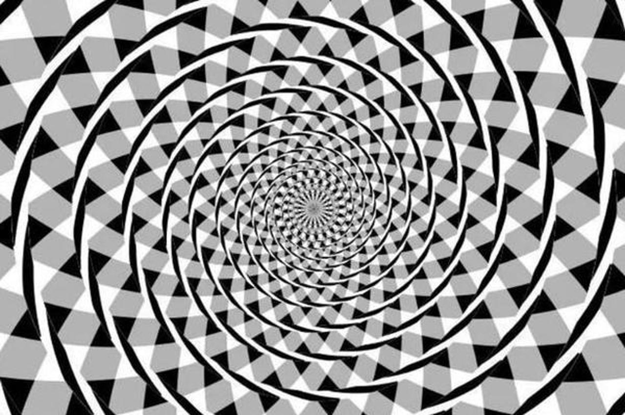 Optička iluzija podelila mišljenja: Vidite li krugove ili spiralu?