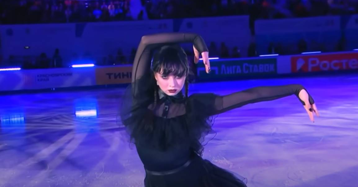Ruska klizačica izvela "Sredin ples" na ledu i oduševila publiku