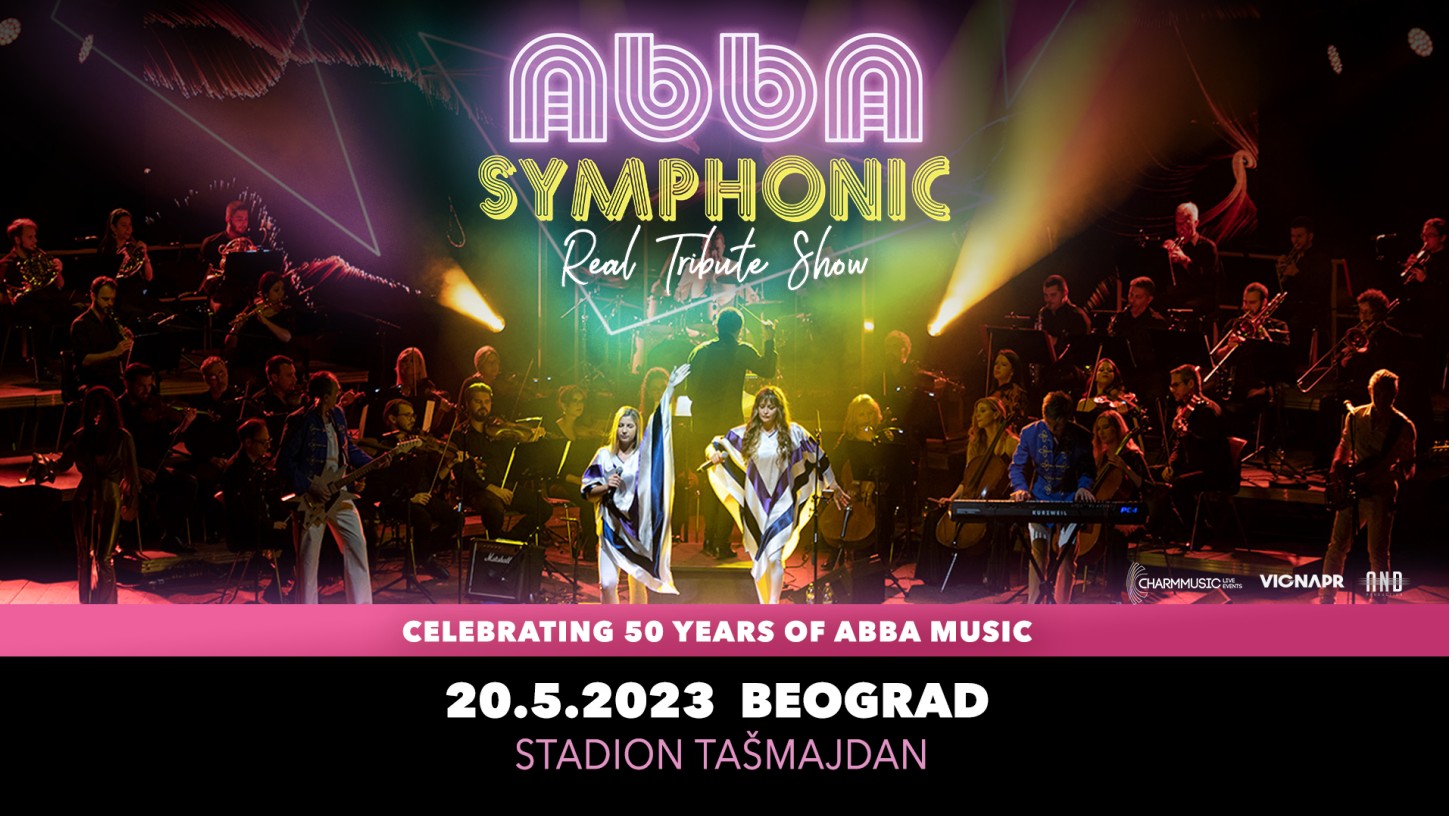 ABBA Symphonic Real Tribute Show 20. maja na Tašmajdanu