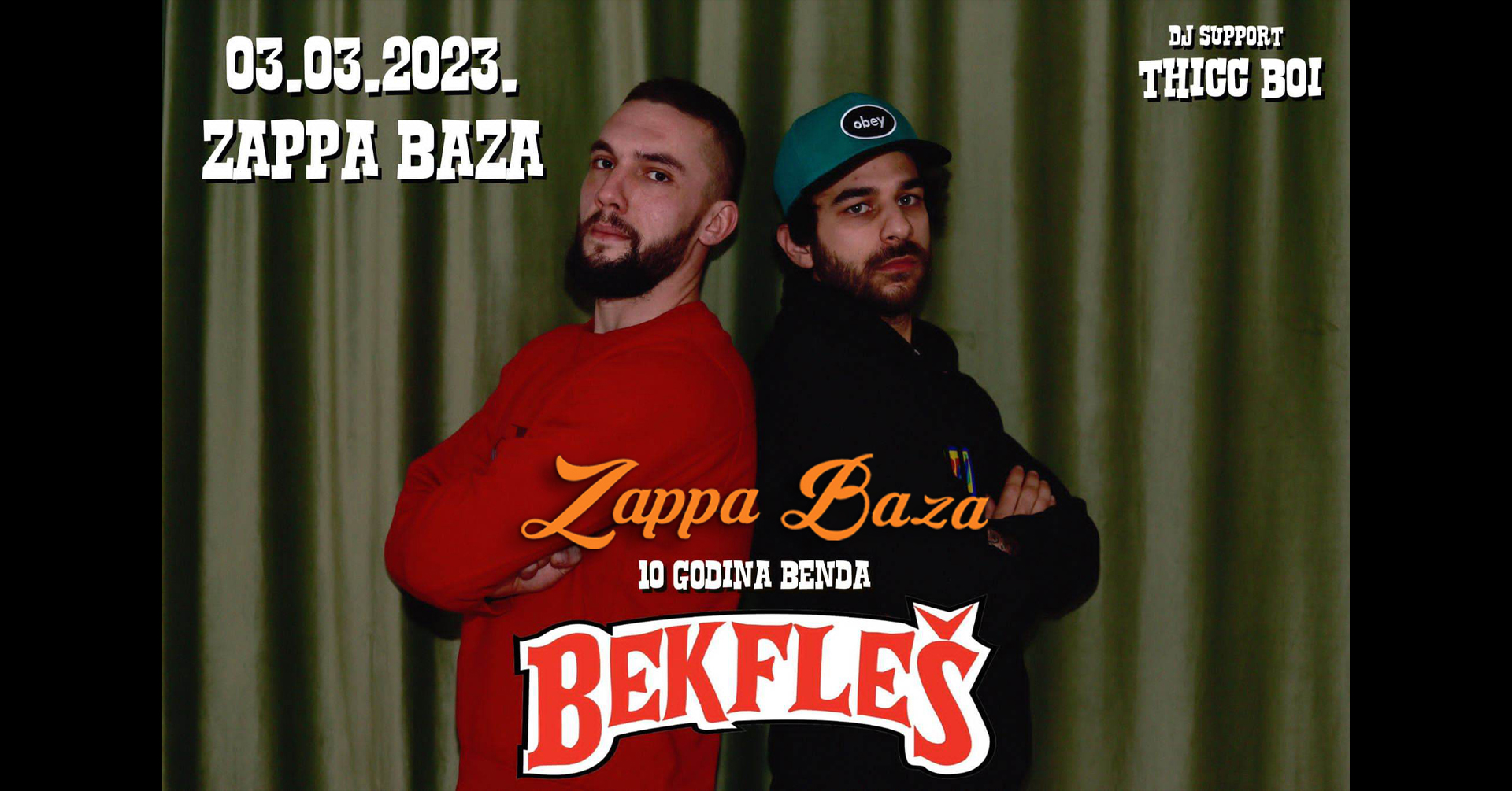 10 godina kultnog NS trep benda Bekfleš u Zappa Bazi