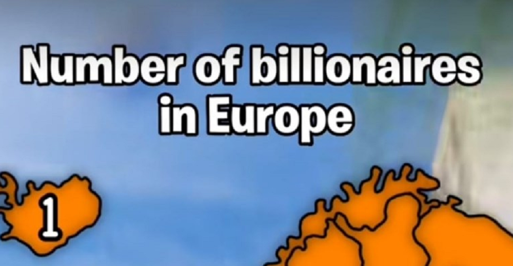 Ovaj viral otkriva koliko milijardera živi u svakoj zemlji Evrope: Gde je Srbija?