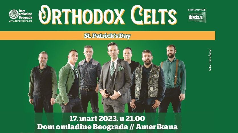 Orthodox Celts po 30. put sviraju za St. Patrick‘s Day