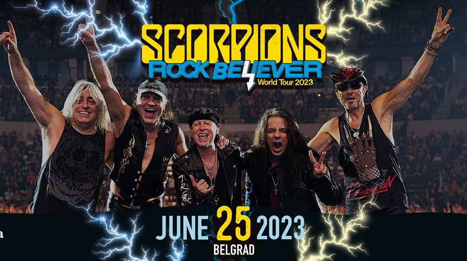 Čuvena grupa Scorpions održaće koncert u Beogradu 25. juna