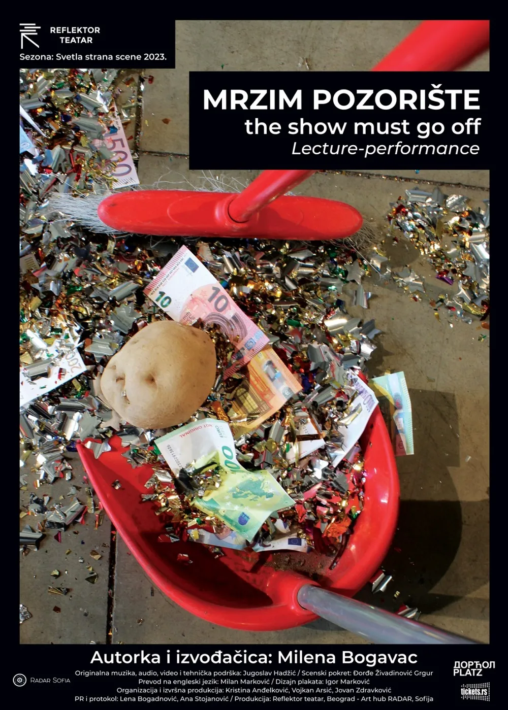 Predstava „Mrzim pozorišteˮ premijerno na Dorćol Platz-u