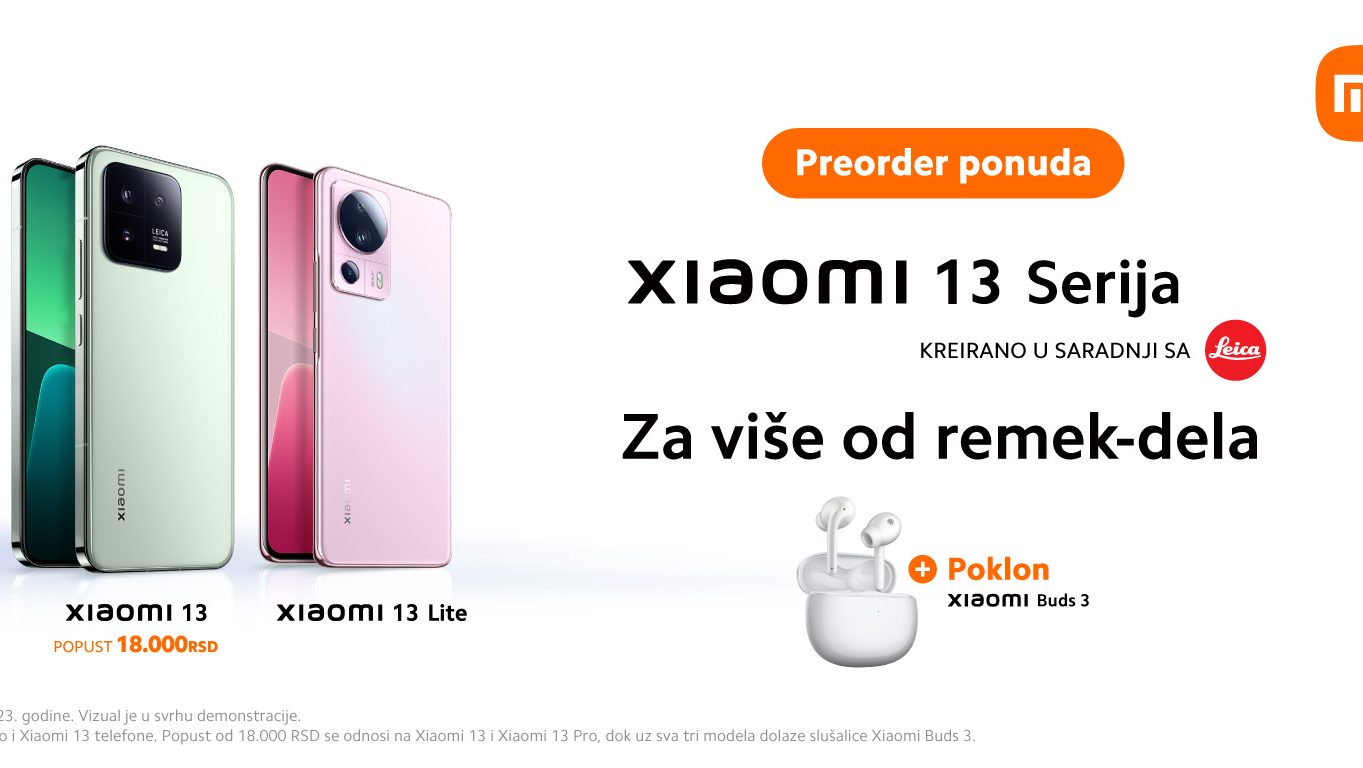 Fantastična ponuda za novu premijum seriju koju potpisuje Xiaomi: Stiže sjajna Xiaomi serija 13 uz odličnu akciju za sve prve kupce