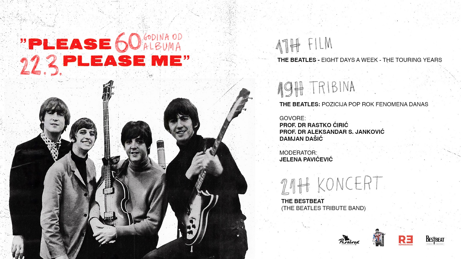 60 godina od albuma Bitlsa „Please Please Me" u Parobrodu