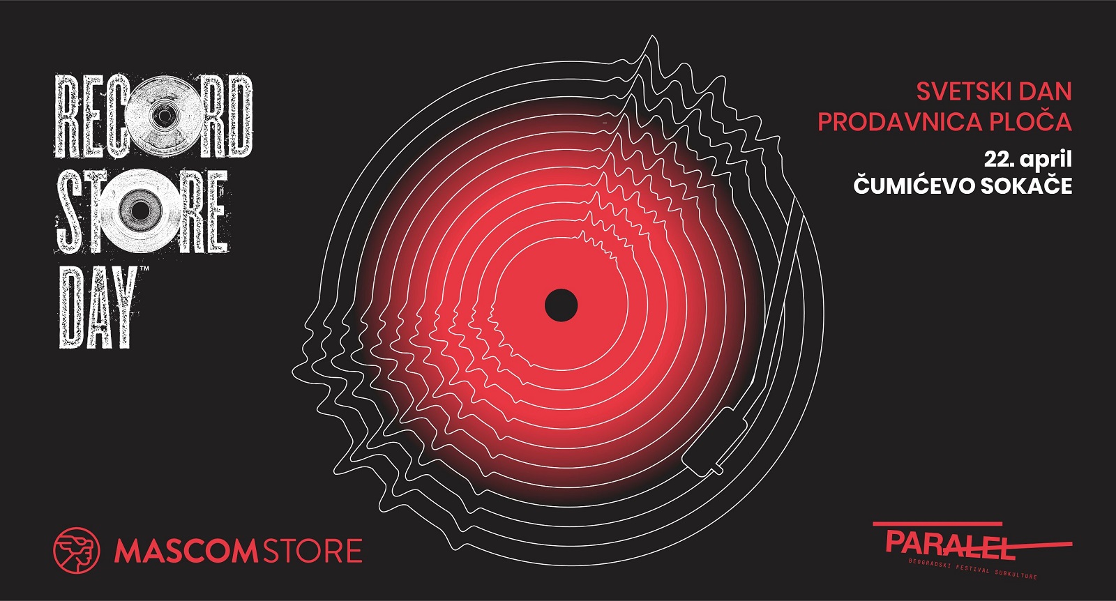 Record Store Day - Praznik nezavisnih prodavnica ploča 22. aprila u Čumićevom sokačetu