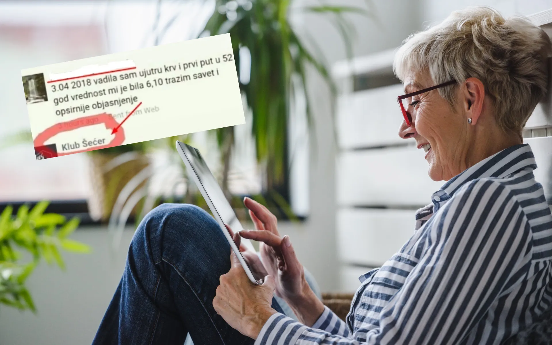 Zabrinuo ju je visok šećer u krvi, pa je potražila savet na Fejsu i sada se ceo internet smeje