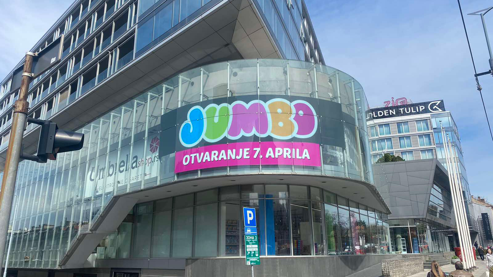 U petak 7. aprila nova Jumbo prodavnica otvara svoja vrata u okviru TC Zira