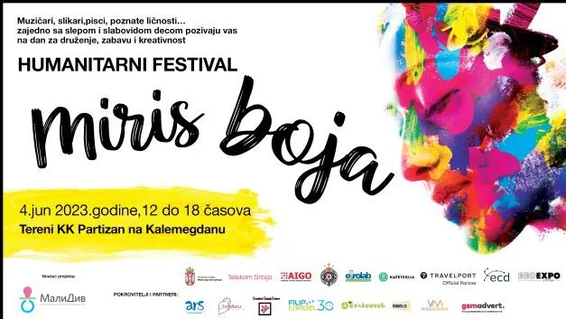 Humanitarni porodični festival MIRIS BOJA