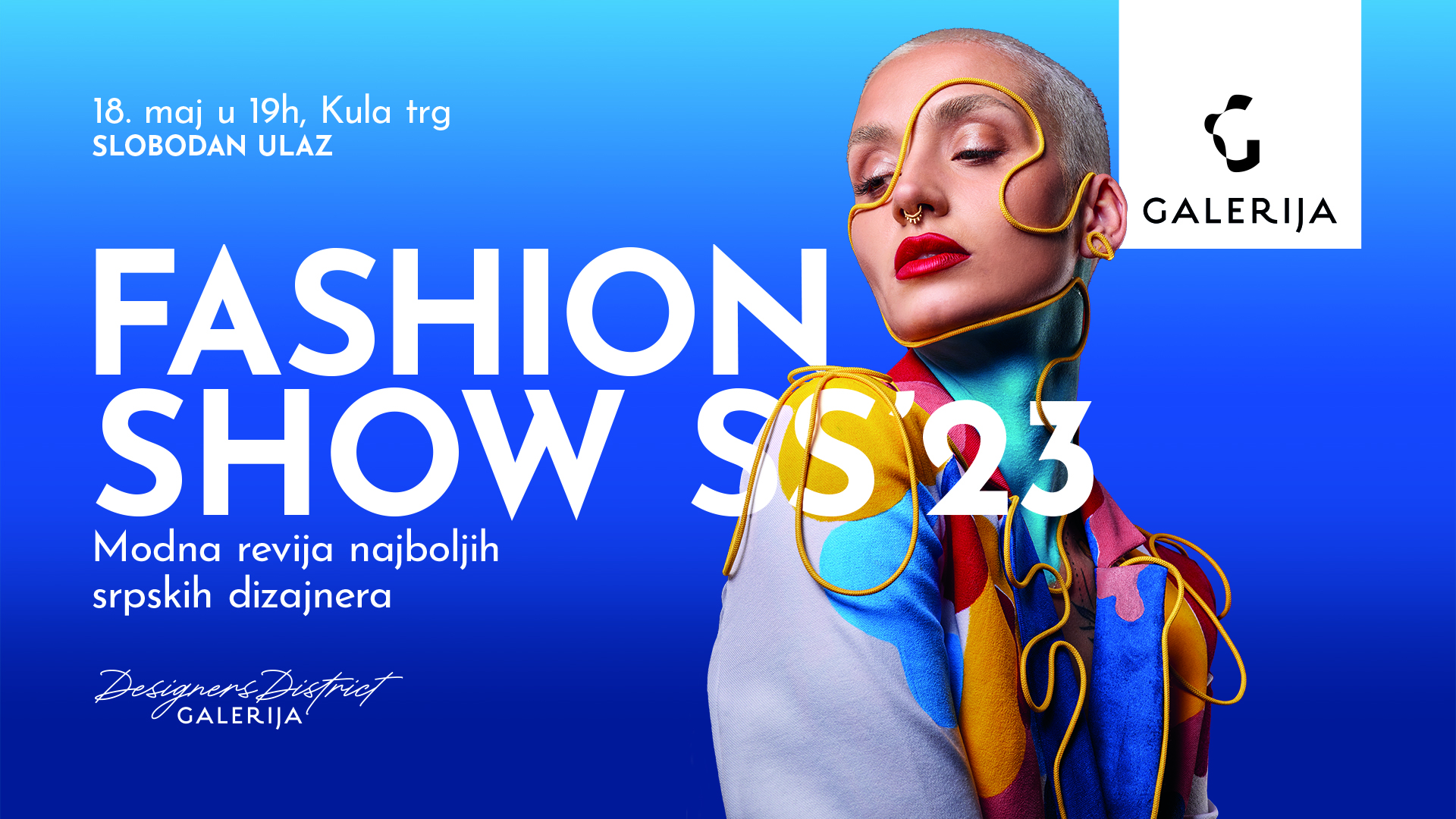 Glamurozna modna revija najboljih srpskih dizajnera u Galeriji