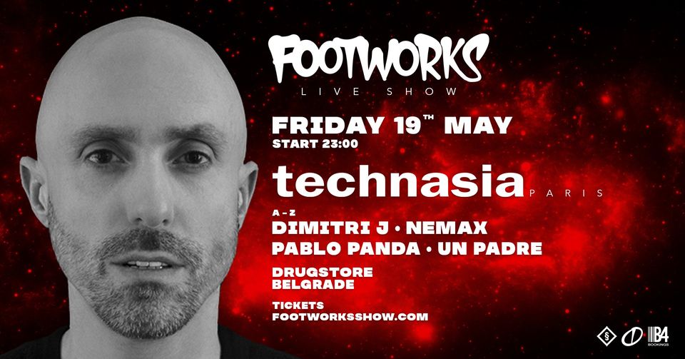 Footworks Show w/ Technasia at Drugstore Belgrade