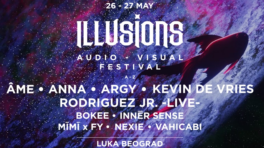 Illusions Festival predstavlja audio-vizuelni spektakl u Luci Beograd