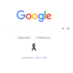 Google stavio crni flor na početnu stranu u znak solidarnosti