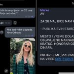"AV, 26. maj, honorar odmah 1.500 dinara": Nina se javila na oglas za statiste i javno okačila celu prepisku
