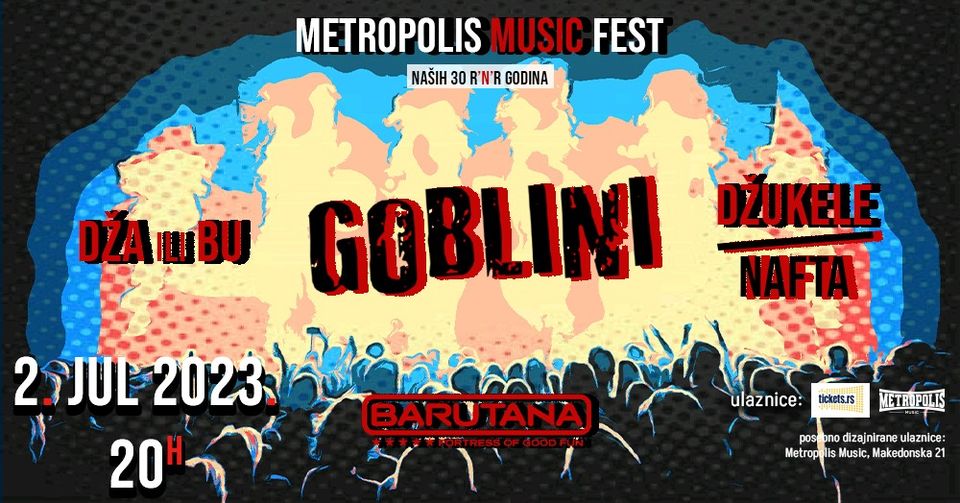 METROPOLIS MUSIC FEST // 2. jul 2023. // BARUTANA