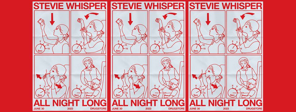 Stevie Whisper All Night Long / Drugstore