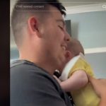 Snimak roditelja koji zna trik za uspavljivanje bebe je apsolutni hit: Izgleda čudno, ali deluje