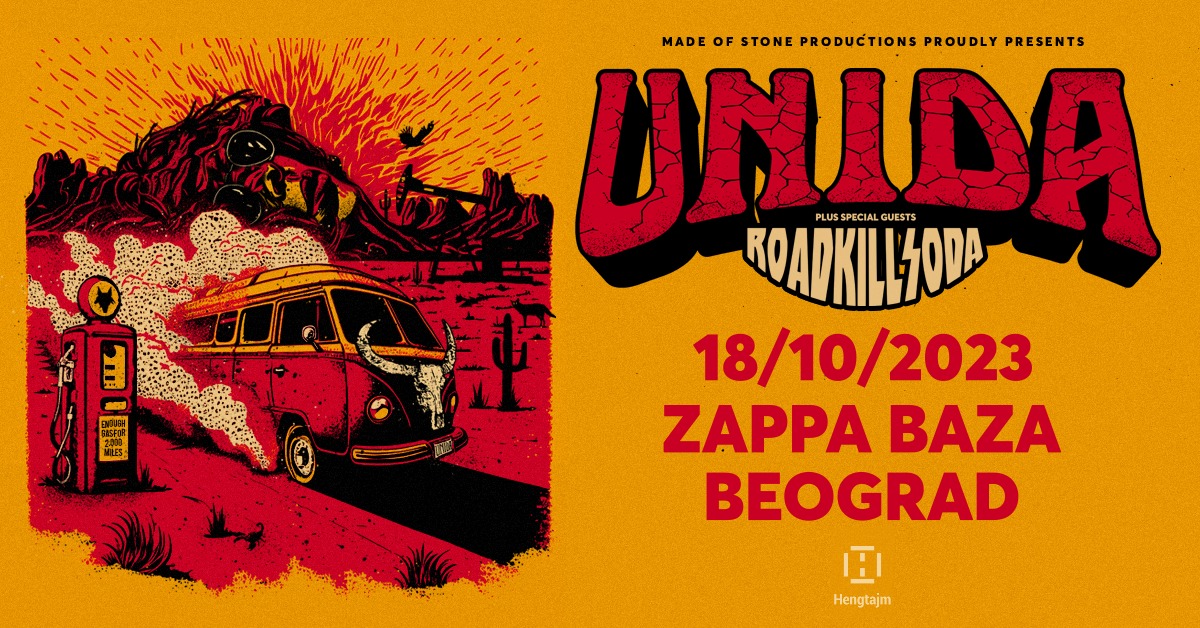 UNIDA i RoadkillSoda u Beogradu