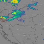 Mapa koja u realnom vremenu prati u kom pravcu se kreću olujni oblaci i da li idu ka Srbiji