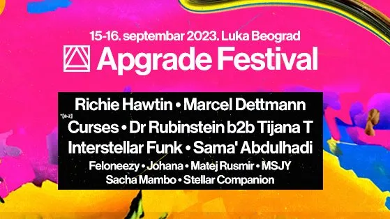 Richie Hawtin uz Samu’ Abdulhadi otvara Apgrade festival, Marcel Dettmann i Curses predvode drugo veče