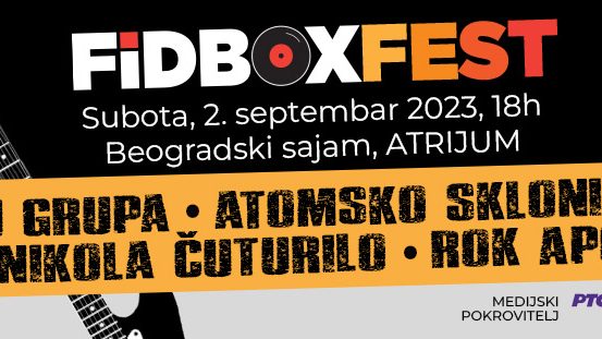 Prvi FIDBOX FEST na otvorenom prostoru atrijuma Beogradskog sajma