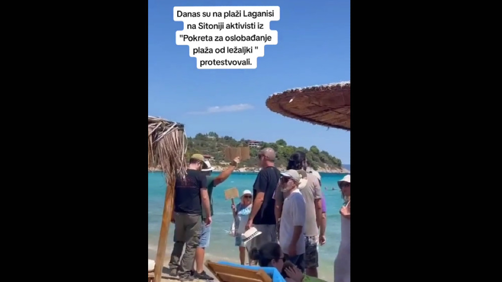 Na Halkidikiju su trenutno protesti na plažama, a prete da će se proširiti kroz celu Grčku: "Svaka plaža će biti slobodna"