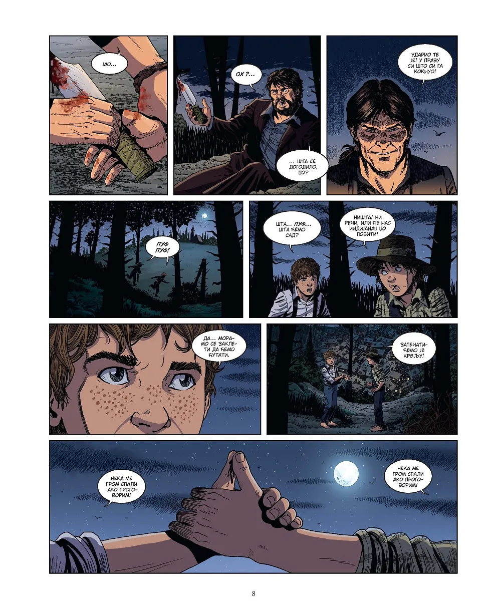 Da li je za sve kriv Toma Sojer? „Klasici svetske književnosti u stripu 1: Tom Sojer"