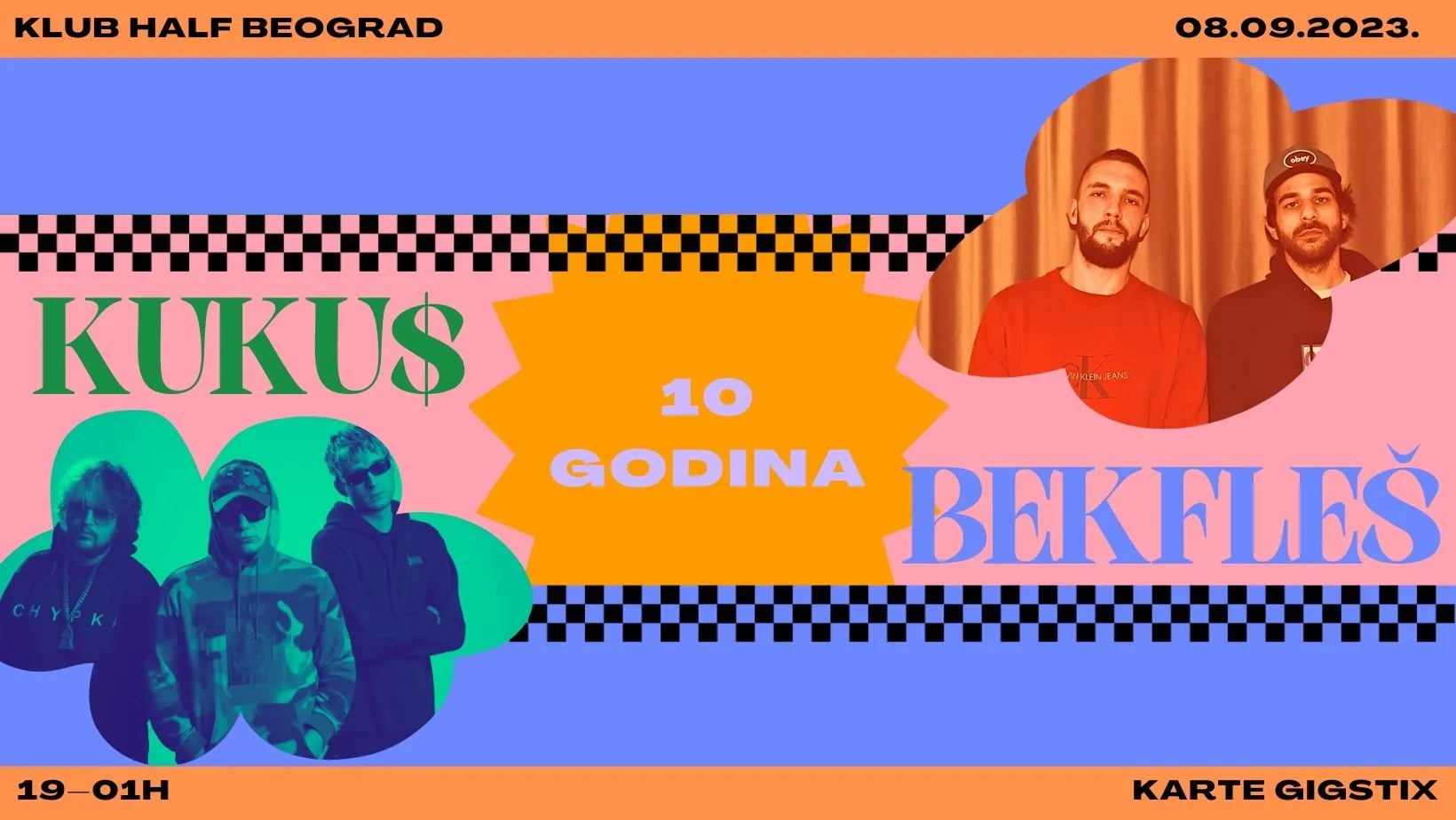 Kukus & Bekfleš // 08. septembar // Half