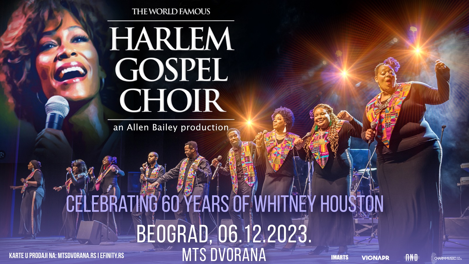 Harlem Gospel Hor koncert posvećen Vitni Hjuston