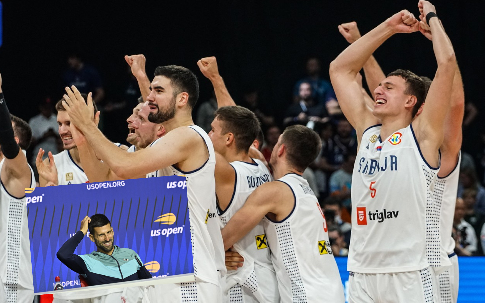 "Nadam se da će biti dva od dva za Srbiju": Moćna poruka Novaka Đokovića košarkašima pred finale Mundobasketa