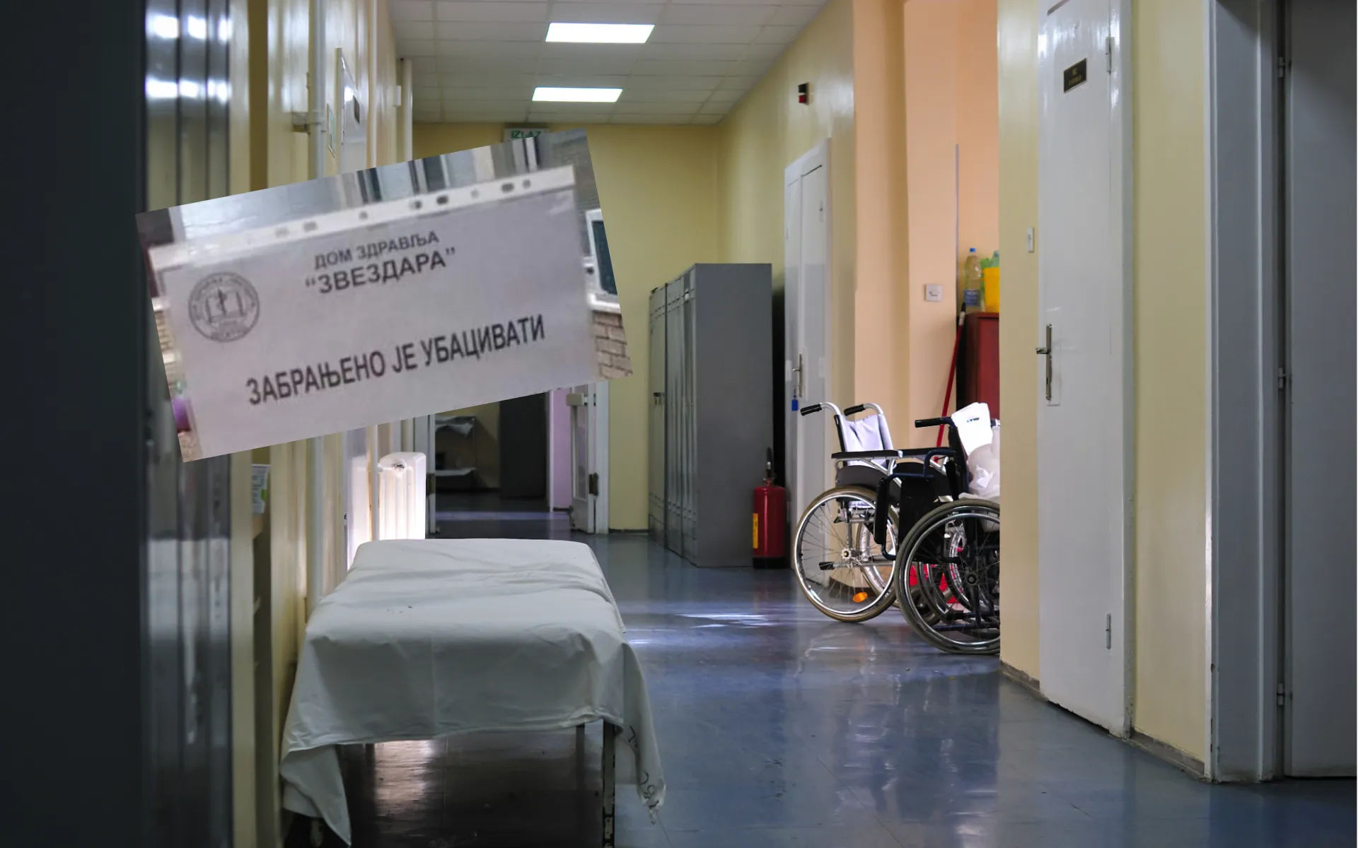 "Jao, parizeru moj i elito moja": Obaveštenje u Domu zdravlja Zvezdara zbog kog se ljudi drže za glavu