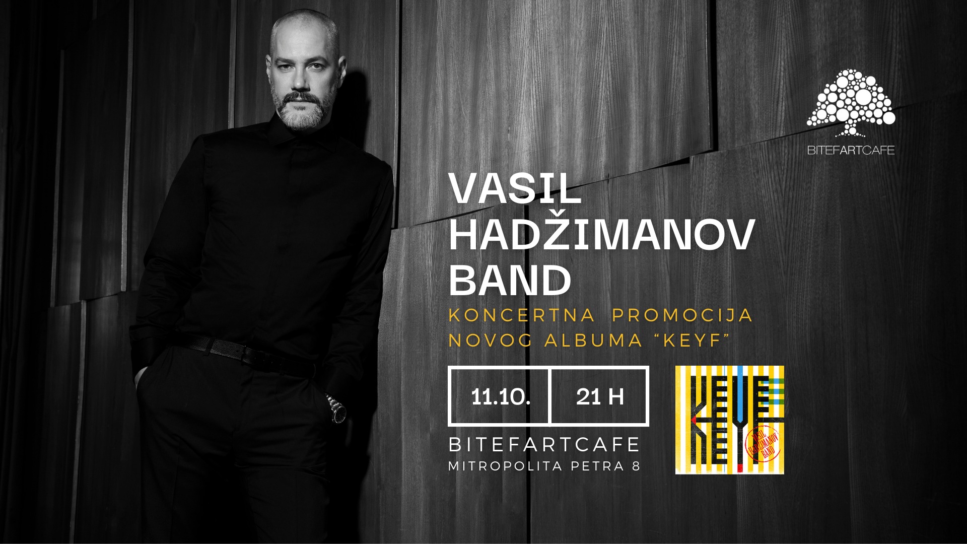 Vasil Hadžimanov Band – koncertna promocija albuma „Keyf“